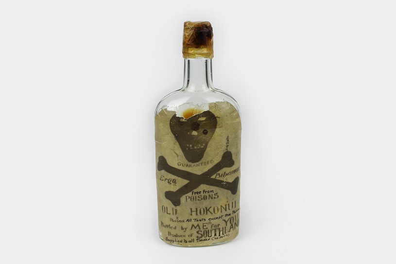 Bottle of Hokonui Moonshine
