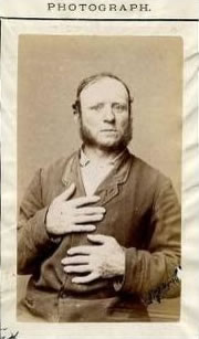 Photo of mug shots in different styles 1886 - Edward Fitzgerald