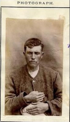 Distinctive marks mug shot - Edward Ryan