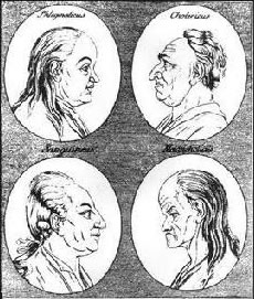 The four temperaments - Johann Kaspar Lavater