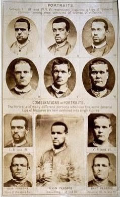 Composite Portraits of Men Convicted of Violent Crimes by Sir Francis Galton