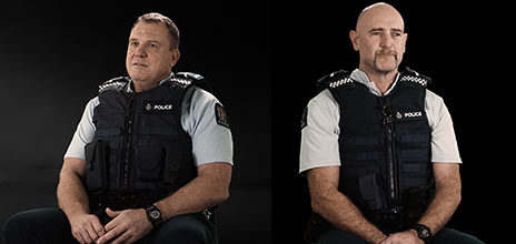 Senior Constables Jim Manning and Scott Carmody