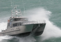 Deodar III on coastal patrol.