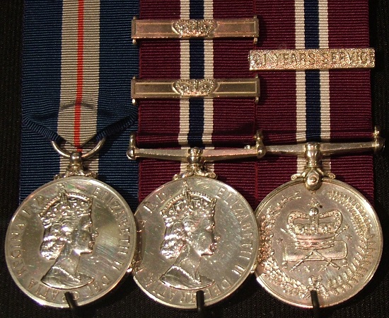 Inspector Melroy Huggard medal set