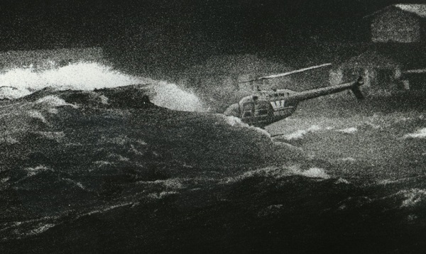 The daring helicopter rescue