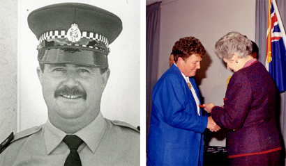 George medal to Senior Constable Peter Umbers