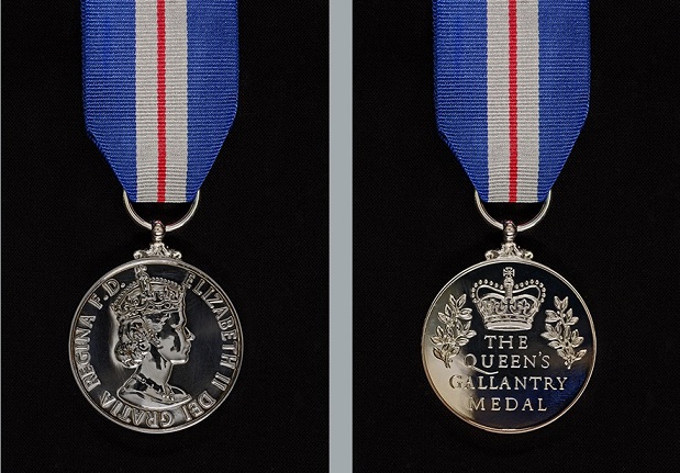The Queen’s Gallantry Medal