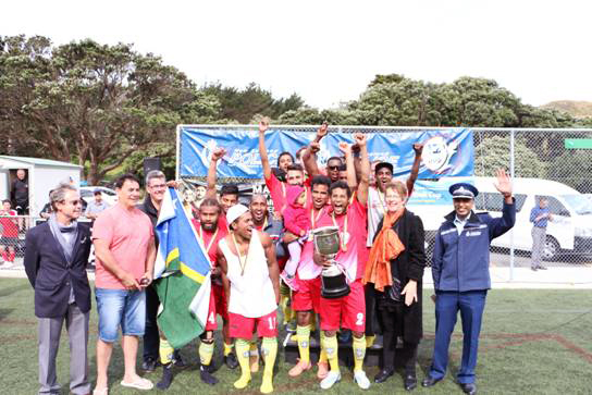 The New Zealand Communities Football Cup poster