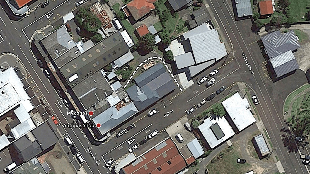 The Mykonos pizza business in Belmont Road