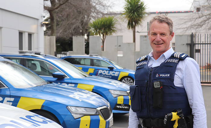 Tāriana Kairapuhara Tony Colby ki te Teihana Pirihimana i Rotorua.