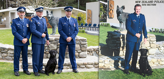 Left hand photo: Al Campbell, Chris Harris, Floyd and Steve Pike and right hand photo is Chris and Floyd.