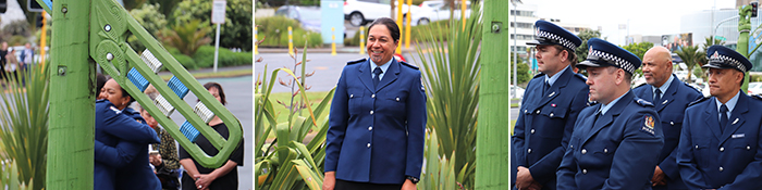 Photos from Inspector Dave Christoffersen's pōwhiri.