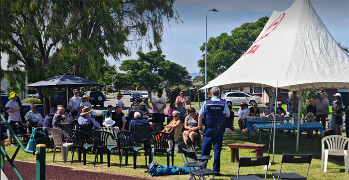 Street BBQs are one of the many ways Police and Neighbourhood Support work together to engage with the community.