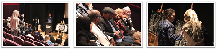 Images from the mosaic presentation.