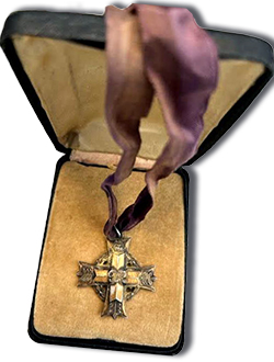 The King George Memorial Cross medal