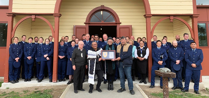The gifting of the name Aoraki by the local hapū to the Police area previously known as Mid-South Canterbury was a proud moment for Dave.