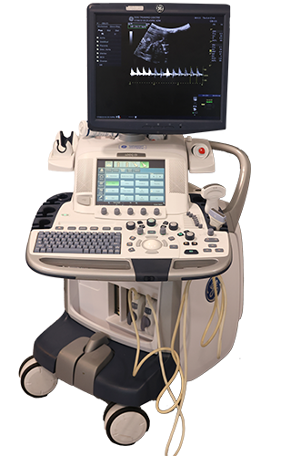 The ultrasound machine
