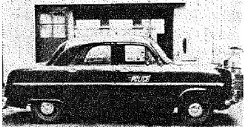 In 1960, the first Police car arrived at Newmarket – a marked Ford Consul. 