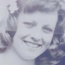 Mona Blades as a bridesmaid