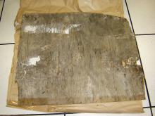 A piece of Marine ply was also found.