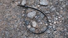 Cable tie found at the scene