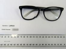 DNA has been recovered from the broken glasses
