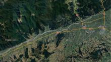 The red Holden ute was taken from Renwick and found at Lake Chalice