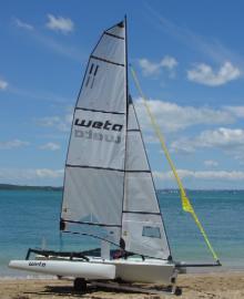 TrimaranCollapsible Trimaran, white, 4.4