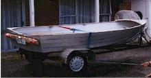 15 ft Aluminium Dinghy - brand unknown