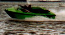 JET BOAT - STEEL. 80&rsquo;s model jet b