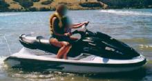 1998 Yamaha Waverunner 1200XL White hull