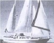 60 ft. Fibreglass ketch rigged motor sai