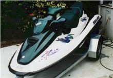 1998 Seadoo SPX Bombardier. 800cc. Green