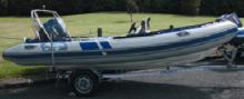 FIBREGLASS INFLATABLE 2000 Prestige 5m R