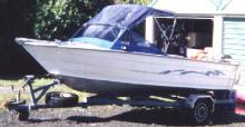 1990 16ft aluminium Marco - 1988 60hp Mariner outboard