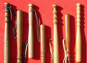 Wooden pocket batons