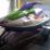 Kawasaki 900 ZXI. Purple seat with green