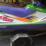 Kawasaki 900 ZXI. Purple seat with green