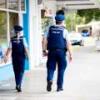 Cops by shops
