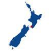 New Zealand map