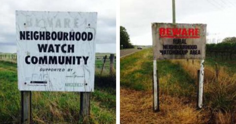 old signs