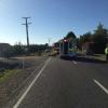 Emergency services attend the Tamahere crash this morning
