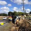 The crash scene