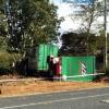 The scene at Tamahere after the crash