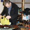 Waikato Arms Officer inspects some recovered illegally obtained ammunition