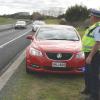 A section of wire rope barrier which prevented a woman's car crossing over into oncoming traffic