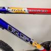 Close up picture of the coloured mountain bike - if this is your bike or you know whose it is please contact Police