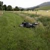 scene of crash on Gebbies Pass Road