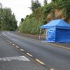 The scene of this morning's unexplained sudden death in Hamilton