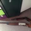 These firearms and gun safe were amongst items recovered